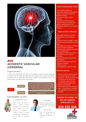 Dia Mundia do Acidente Vascular Cerebral